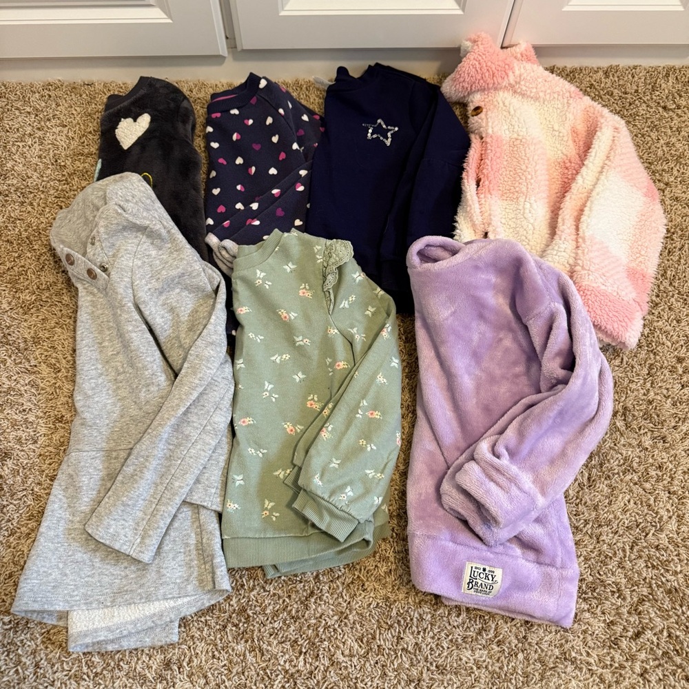 Bundle of Cozy Sweaters and Jackets